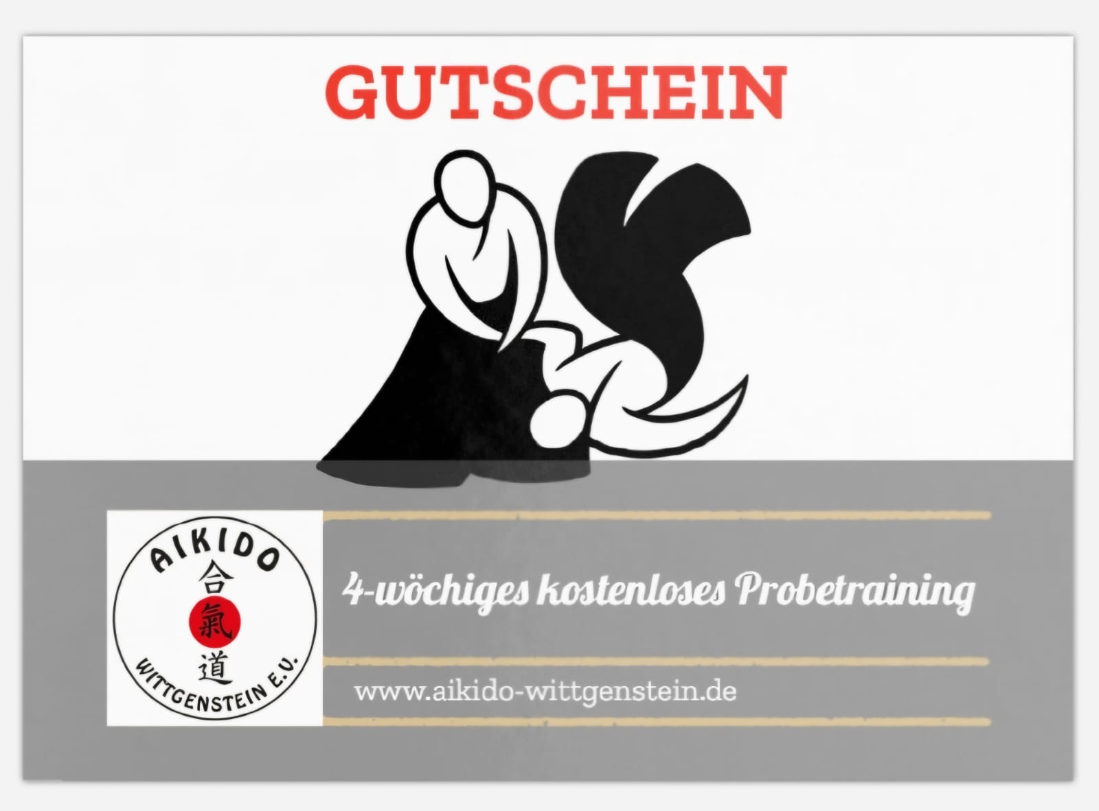 Gutschein Deckblatt
